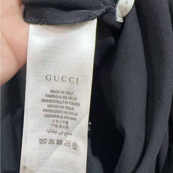 ❌sold❌🚩steal authentic Gucci Black and Cream Ruffle Dress - Picture 6 of 6